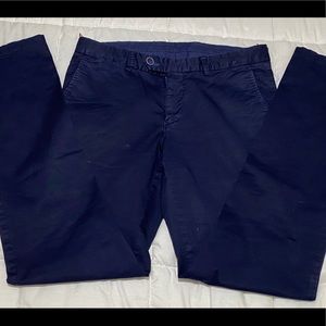 Monar men’s blue slim fit trousers size 32